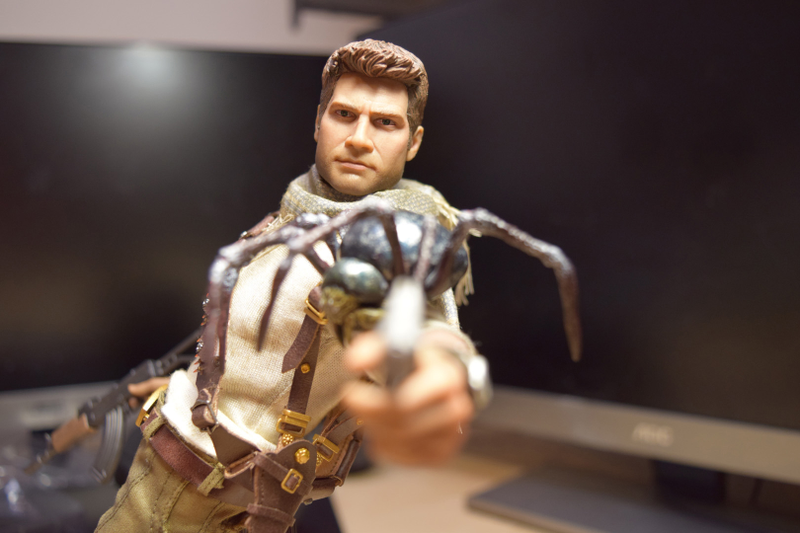Illustration for article titled 12-Inch Nathan Drake Figure Is... Argh! Spider!